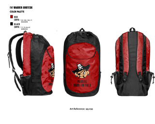Gear Bag, Palatine High School Track, Track & Field, Teamtime, Team time, sublimation, custom sports apparel, team uniforms, spirit wear, spiritwear, sports uniforms, custom shirts, team store, custom team store, fundraiser sports, apparel fundraiser