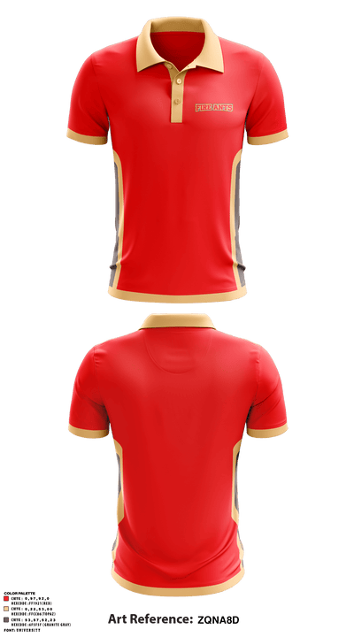 Fire Ants 64679293 Short Sleeve Performance Polo - 1