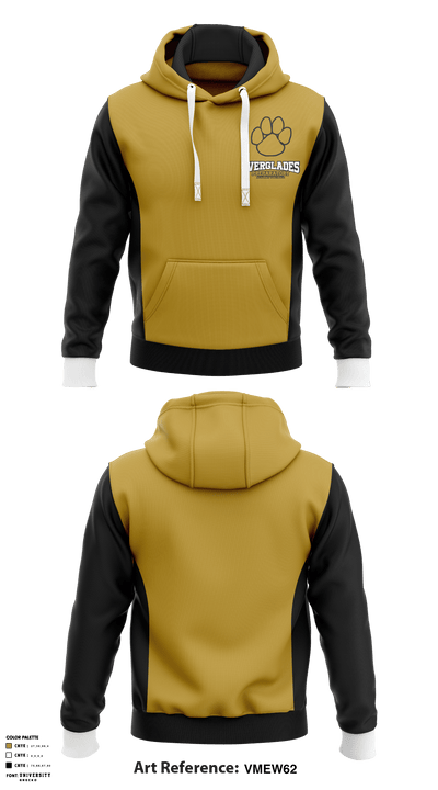 Everglades Preparatory Academy Football 554992 Hoodie - 1