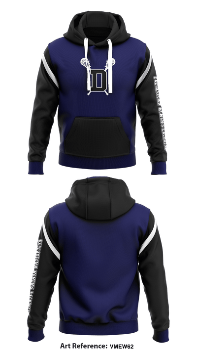 Dallastown Women's Lacrosse 9053051 Hoodie - 1