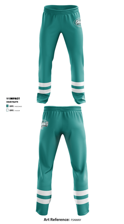 Islands High School Football 49638753 Sweatpants - 1