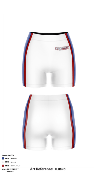 Compression Shorts, Jackson County High School Women's Volleyball, Women's Volleyball, Teamtime, Team time, sublimation, custom sports apparel, team uniforms, spirit wear, spiritwear, sports uniforms, custom shirts, team store, custom team store, fundraiser sports, apparel fundraiser