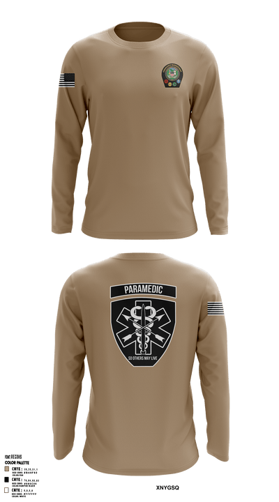 Madison county office of emergency management 88768300 Long Sleeve Performance Shirt - 2