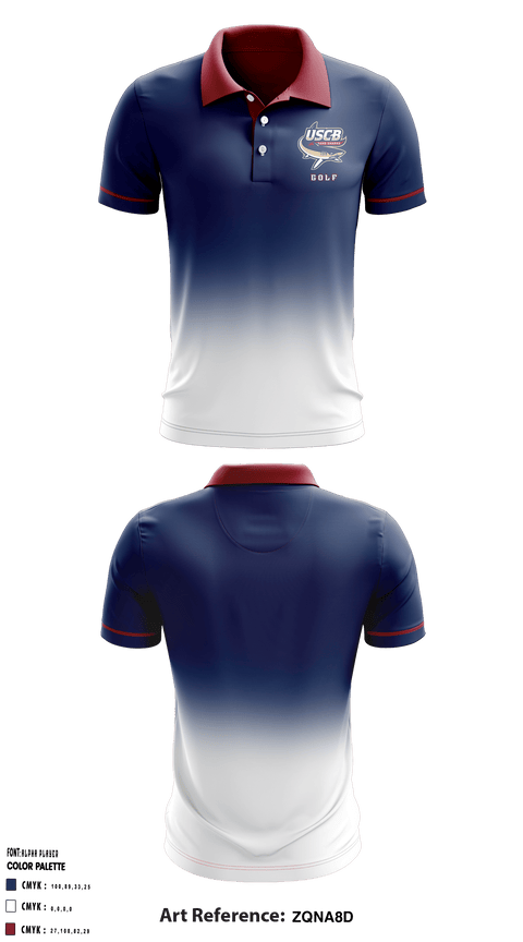 Short Sleeve Performance Polo, USCB Golf, Golf, Teamtime, Team time, sublimation, custom sports apparel, team uniforms, spirit wear, spiritwear, sports uniforms, custom shirts, team store, custom team store, fundraiser sports, apparel fundraiser