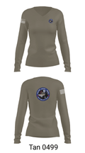 Violent crime squad 63022699 Women's Long Sleeve V-neck Shirt - 38