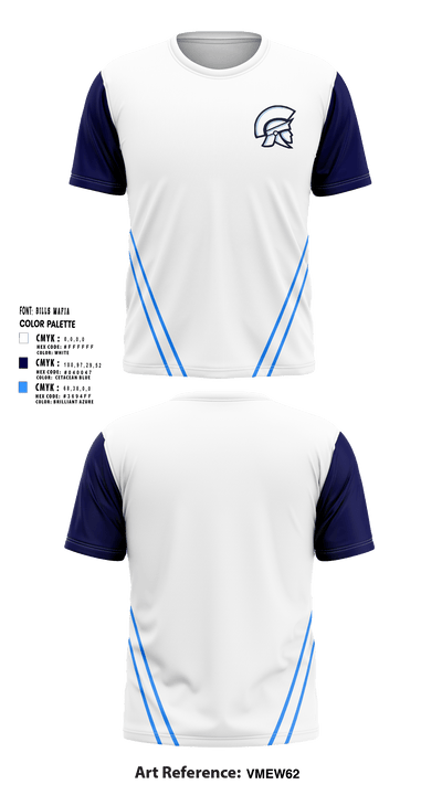 Layton High School Lacrosse 4449513 Short Sleeve Performance Shirt - 1