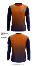 Nassau Community College Bowling 9538470 Long Sleeve Performance Shirt - 1