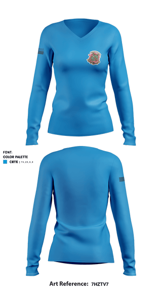Women's Long Sleeve Vneck Shirt, , , Teamtime, Team time, sublimation, custom sports apparel, team uniforms, spirit wear, spiritwear, sports uniforms, custom shirts, team store, custom team store, fundraiser sports, apparel fundraiser