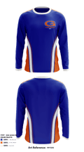 Robert B Glenn High School Golf 80901007 Long Sleeve Performance Shirt - 2