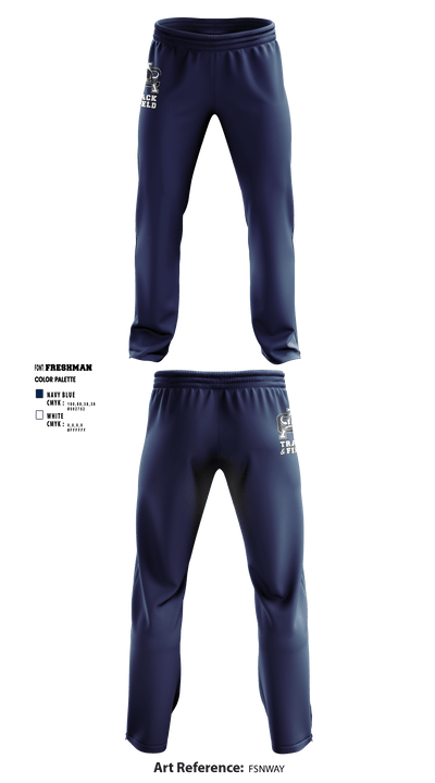 Atlantic City Track & Field 37001507 Sweatpants - 2