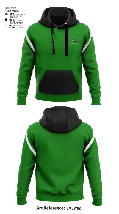 Twentynine Palms High School Baseball 64481860 Hoodie - 1