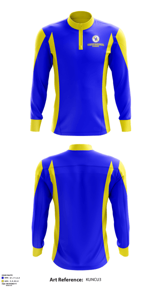 Quarter Zip Jacket, Cleveland Hill High School Cheer, , Teamtime, Team time, sublimation, custom sports apparel, team uniforms, spirit wear, spiritwear, sports uniforms, custom shirts, team store, custom team store, fundraiser sports, apparel fundraiser