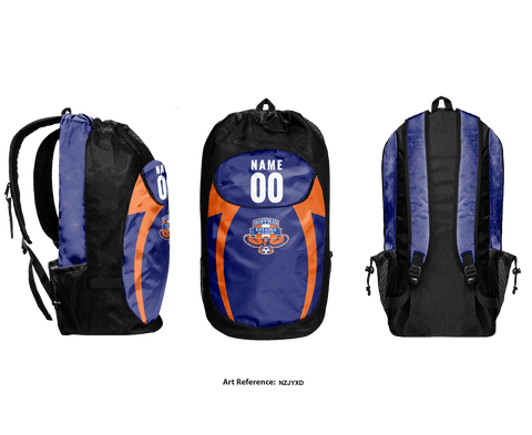 Gear Bag, Hoffman Estates Soccer, Men's Soccer, Teamtime, Team time, sublimation, custom sports apparel, team uniforms, spirit wear, spiritwear, sports uniforms, custom shirts, team store, custom team store, fundraiser sports, apparel fundraiser