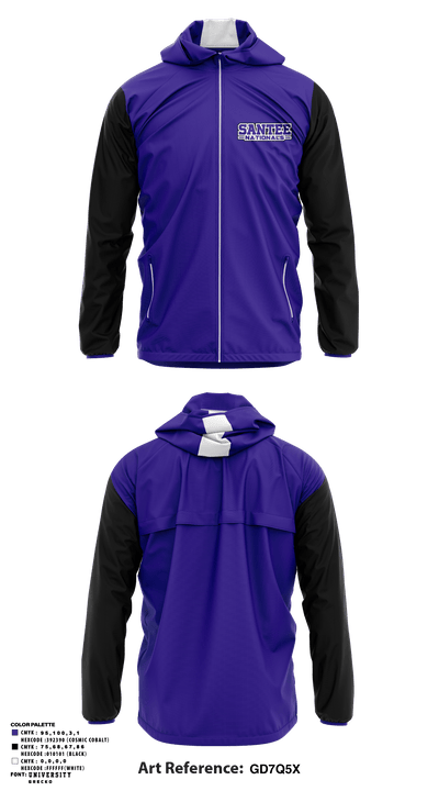 Santee National 80978156 Windbreaker - 2
