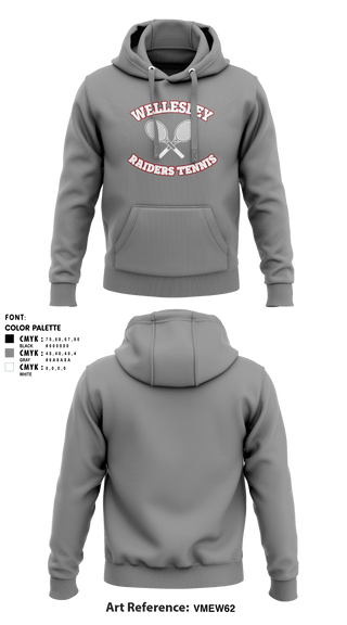 Hoodie, Girls Wellsesley Tennis, Tennis, Teamtime, Team time, sublimation, custom sports apparel, team uniforms, spirit wear, spiritwear, sports uniforms, custom shirts, team store, custom team store, fundraiser sports, apparel fundraiser