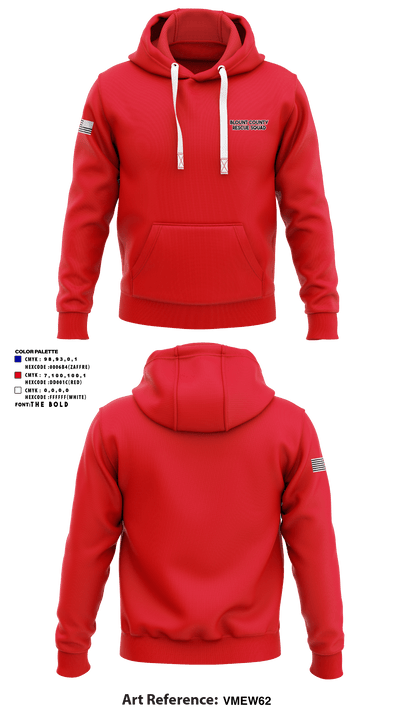 Blount County Rescue Squad 66497611 Hoodie - 2
