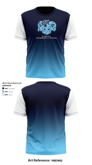 Short Sleeve Performance Shirt, Ramona Swimming & Diving, School Spirit Store, Teamtime, Team time, sublimation, custom sports apparel, team uniforms, spirit wear, spiritwear, sports uniforms, custom shirts, team store, custom team store, fundraiser sports, apparel fundraiser