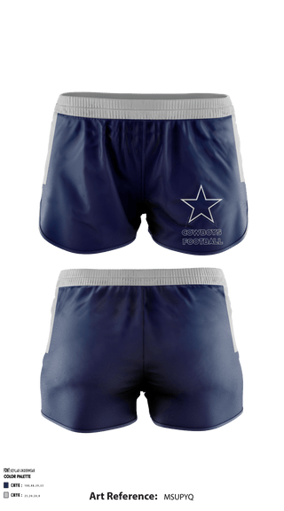 Track Shorts, Sugar Land Cowboys Football, School Spirit Store, Teamtime, Team time, sublimation, custom sports apparel, team uniforms, spirit wear, spiritwear, sports uniforms, custom shirts, team store, custom team store, fundraiser sports, apparel fundraiser