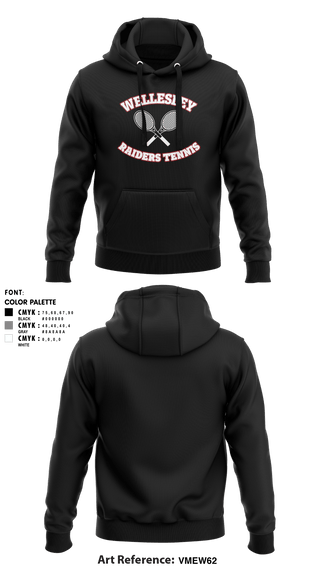 Hoodie, Girls Wellsesley Tennis, Tennis, Teamtime, Team time, sublimation, custom sports apparel, team uniforms, spirit wear, spiritwear, sports uniforms, custom shirts, team store, custom team store, fundraiser sports, apparel fundraiser