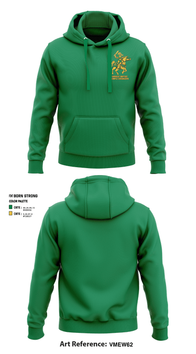 Harvest Baptist Temple Crusaders 54317075 Hoodie - 2