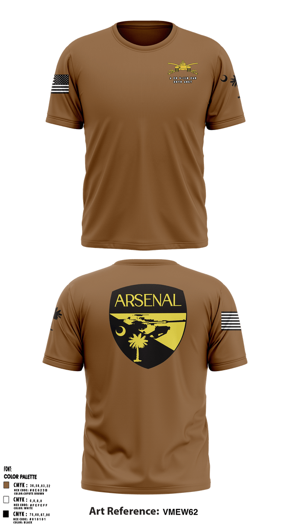 Short Sleeve Performance Shirt, Arsenal company, Army, Teamtime, Team time, sublimation, custom sports apparel, team uniforms, spirit wear, spiritwear, sports uniforms, custom shirts, team store, custom team store, fundraiser sports, apparel fundraiser