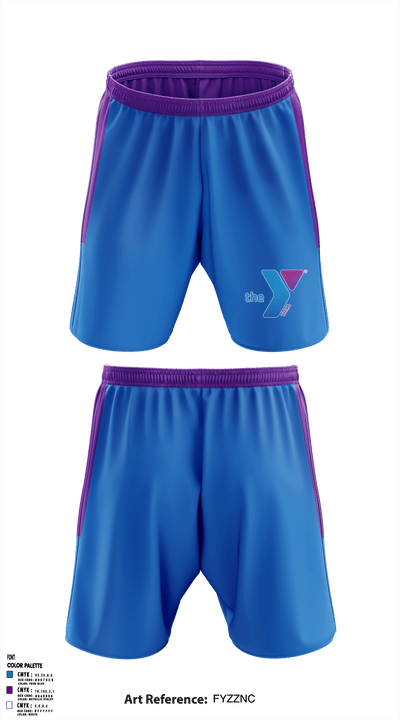 Park South Family YMCA 45974431 Athletic Shorts With Pockets - 1