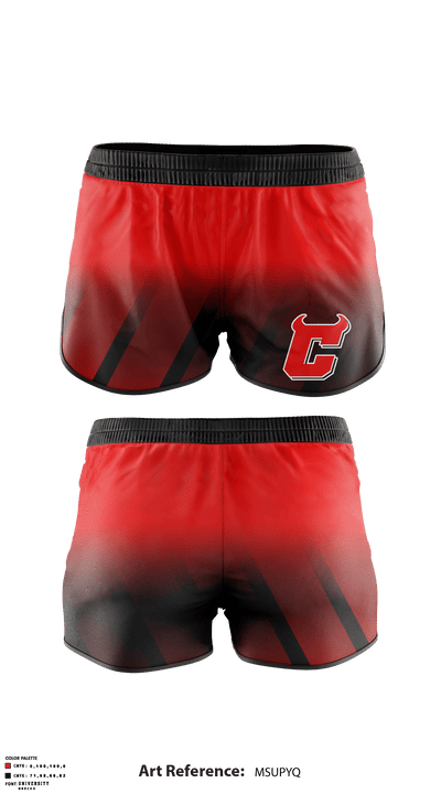 Crestwood High School Soccer 25155724 Track Shorts - 1