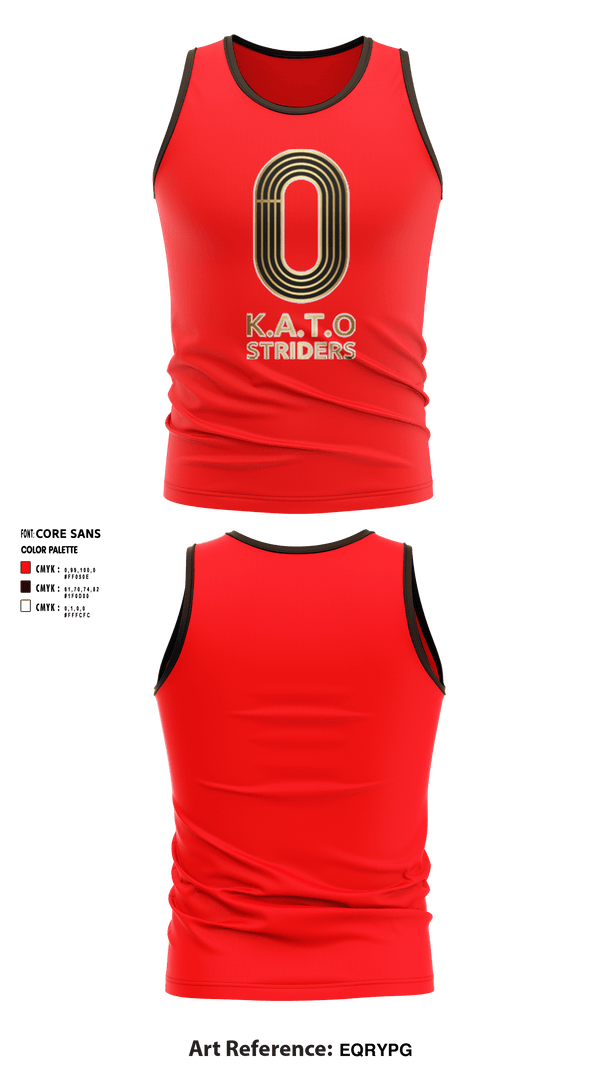 Tank Top, K.A.T.O  STRIDERS, Track & Field, Teamtime, Team time, sublimation, custom sports apparel, team uniforms, spirit wear, spiritwear, sports uniforms, custom shirts, team store, custom team store, fundraiser sports, apparel fundraiser