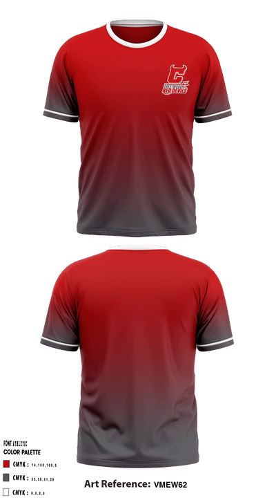 Crestwood High School 85602772 Short Sleeve Performance Shirt - 1