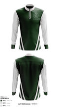 Olympus High School Golf 41989017 Quarter Zip Jacket - 1