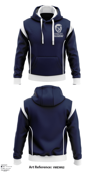 Yuma High School Basketball 97290684 Hoodie - 7