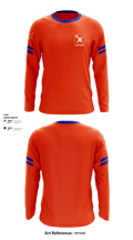 Titans Lacrosse 95091336 Long Sleeve Performance Shirt - 1