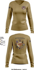 402nd Forward Surgical Team 1621441 Women's Long Sleeve V-neck Shirt - 5