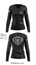10th CAB H2F 35470377 Women's Long Sleeve V-neck Shirt - 6
