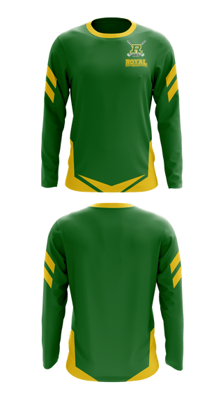 Long Sleeve Performance Shirt, Royal High School Golf, Golf, Teamtime, Team time, sublimation, custom sports apparel, team uniforms, spirit wear, spiritwear, sports uniforms, custom shirts, team store, custom team store, fundraiser sports, apparel fundraiser