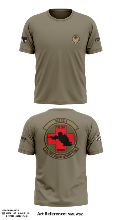 944 ASTS TCCC 40011689 Short Sleeve Performance Shirt - 1