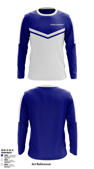 Long Sleeve Performance Shirt, Blessed Sacrament School, School Spirit Store, Teamtime, Team time, sublimation, custom sports apparel, team uniforms, spirit wear, spiritwear, sports uniforms, custom shirts, team store, custom team store, fundraiser sports, apparel fundraiser