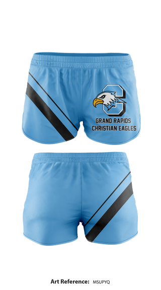 Grand Rapids Christian Eagles 27274820 Track Shorts - 1