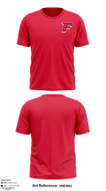 Fairfield University Volleyball 10827047 Short Sleeve Performance Shirt - 4