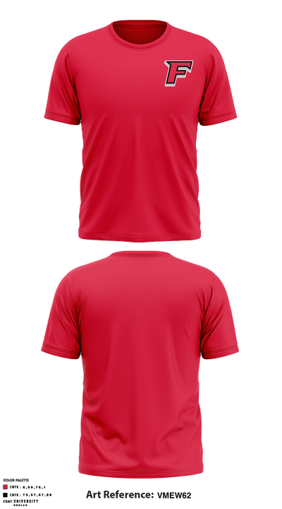 Fairfield University Volleyball 10827047 Short Sleeve Performance Shirt - 4