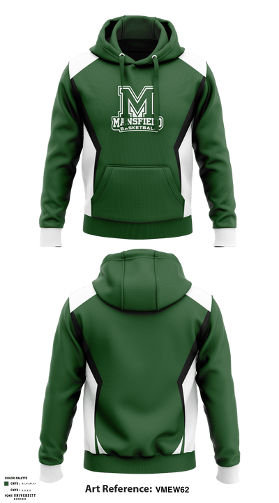 Mansfield High School Basketball 58158658 Hoodie - 1