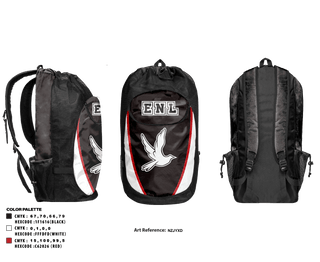 Gear Bag, EnL, Men's Volleyball, Teamtime, Team time, sublimation, custom sports apparel, team uniforms, spirit wear, spiritwear, sports uniforms, custom shirts, team store, custom team store, fundraiser sports, apparel fundraiser