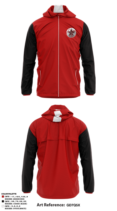 Coppell Baseball Associates 44522596 Windbreaker - 1
