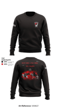 B Troop 6-6 CAV 27154728 Crew Neck Sweatshirt - 1