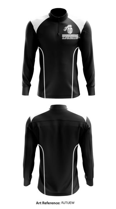 Halifax Academy basketball 12749054 Quarter Zip Jacket - 1