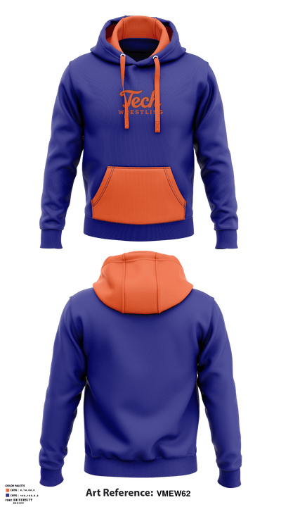 Benson Polytechnic High School Wrestling 45505519 Hoodie - 4