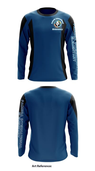 Padonia International Elementary 80192541 Long Sleeve Performance Shirt - 1