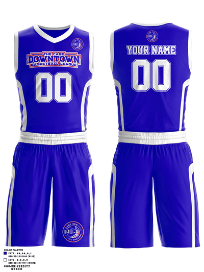 The Cage Downtown Basketball League 2863239 Basketball Uniform - 1