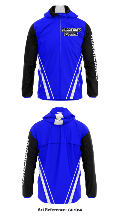 Hurricanes Baseball 17478298 Windbreaker - 1