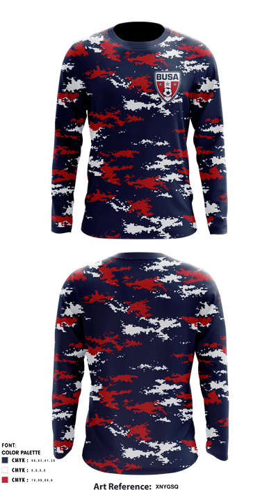 BUSA 13833283 Long Sleeve Performance Shirt - 3